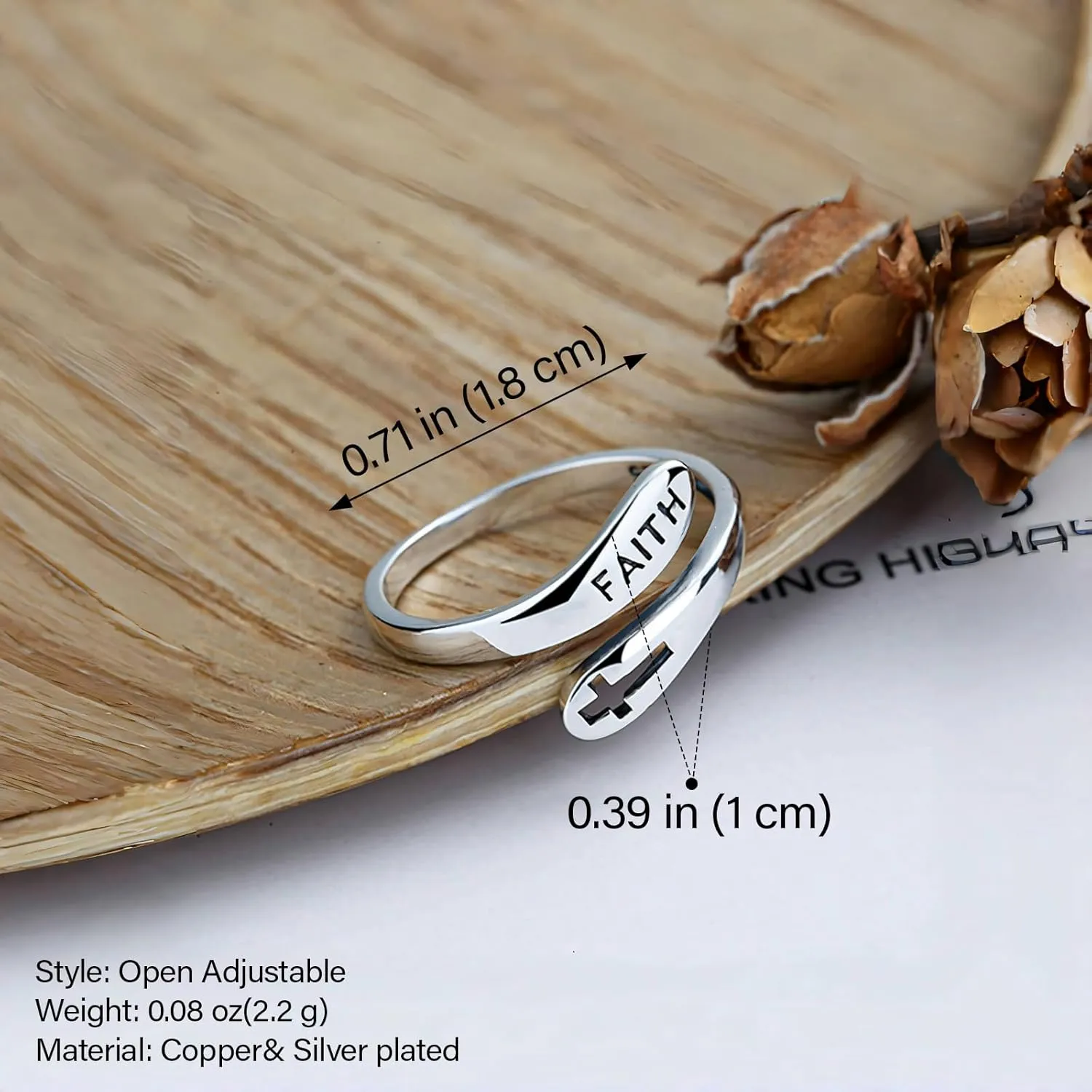 14K Gold Open Rings Trendy Adjustable Finger Rings Cubic Zirconia Ring Retro Sterling Silver Punk Ring Hip Pop Statement Ring Thumb Ring Stacking Ring Vintage Rings Jewelry for Women Men Birthday Gift