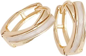 1pair Stylish Geometric Hoop Earrings for Women Minimalist Design for Casual Formal Occasions Lightweight and Versatile Jewelry for Any Outfit