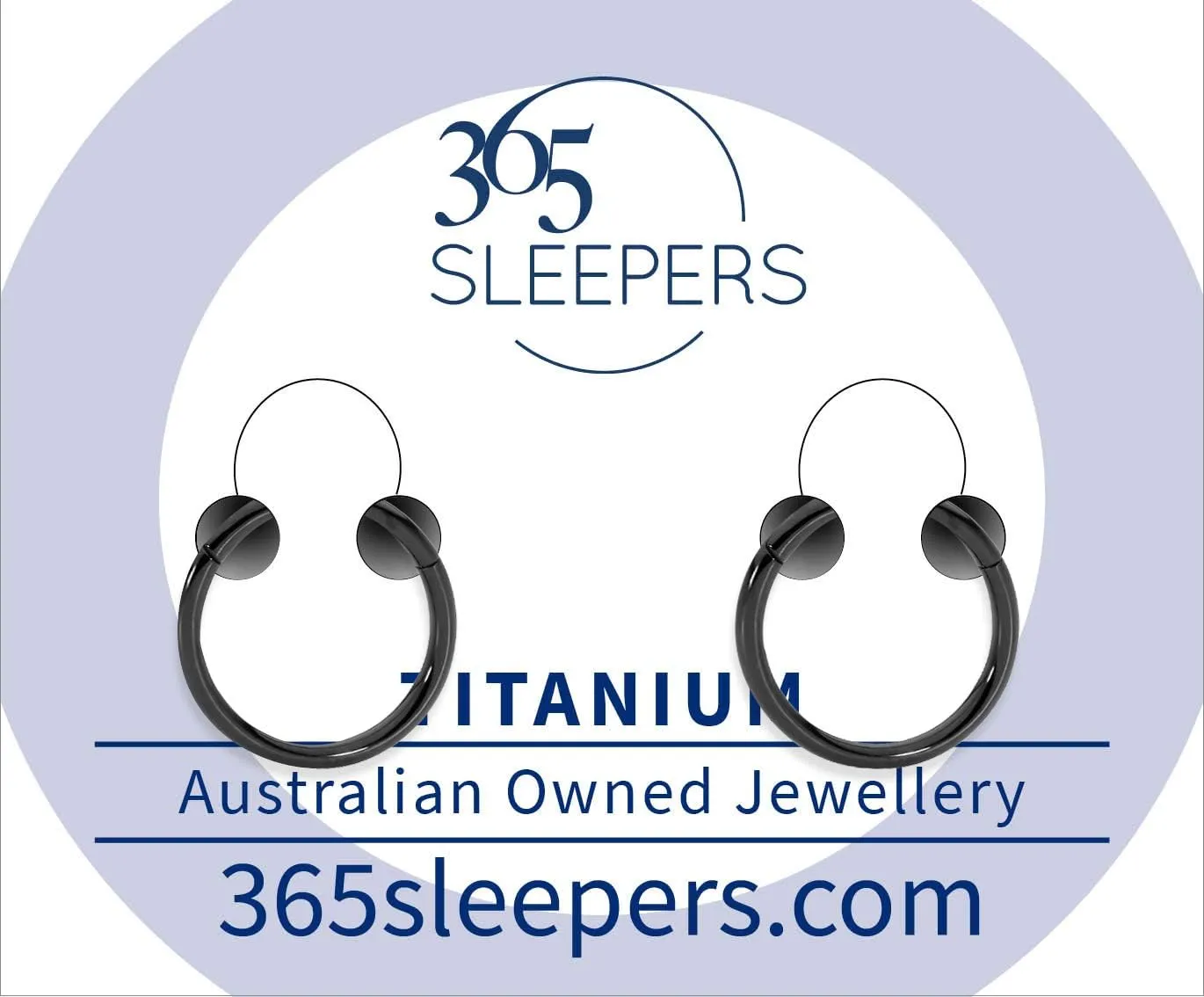 365 SLEEPERS 2PCS Titanium Implant Grade 18G Septum Jewelry Hinged Segment Ring Body Piercing Hoop Lip Rings Helix Cartilage Rook Sleeper Earrings Nickel Free Hypoallergenic 6mm  13mm