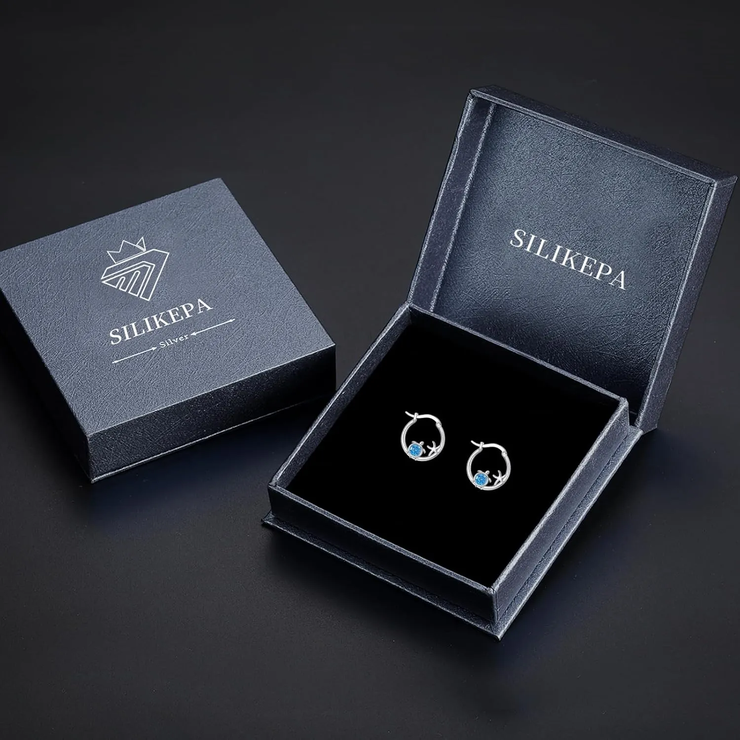 925 Sterling Silver Hoop Earrings for Women,SILIKEPA Hypoallergenic Bunny Fox Elephant Panda Koala Dog Paw Print Dinosaur Animal Huggie Hoop Earring