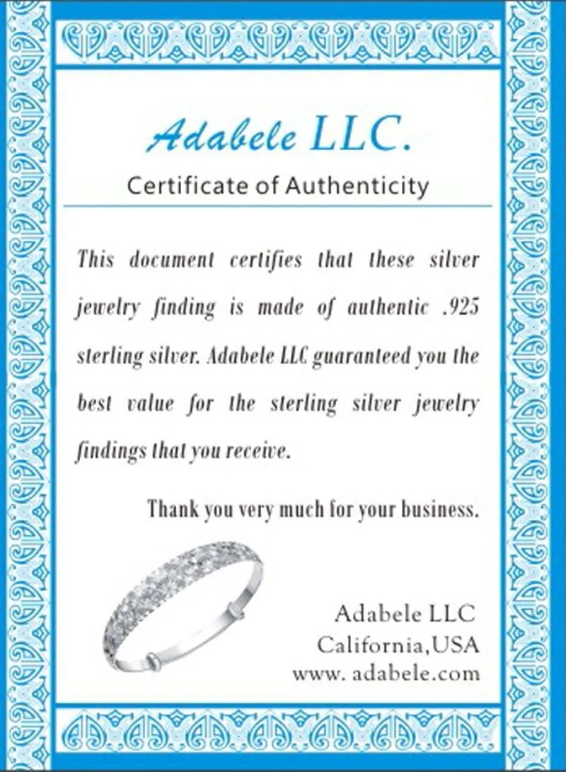 Adabele Solid Sterling Silver 18K White Gold Anklet 1mm Round Thin Dainty Snake Chain 9 10 11 Inch Hypoallergenic Nickel Free Tarnish Resistant Women Jewelry