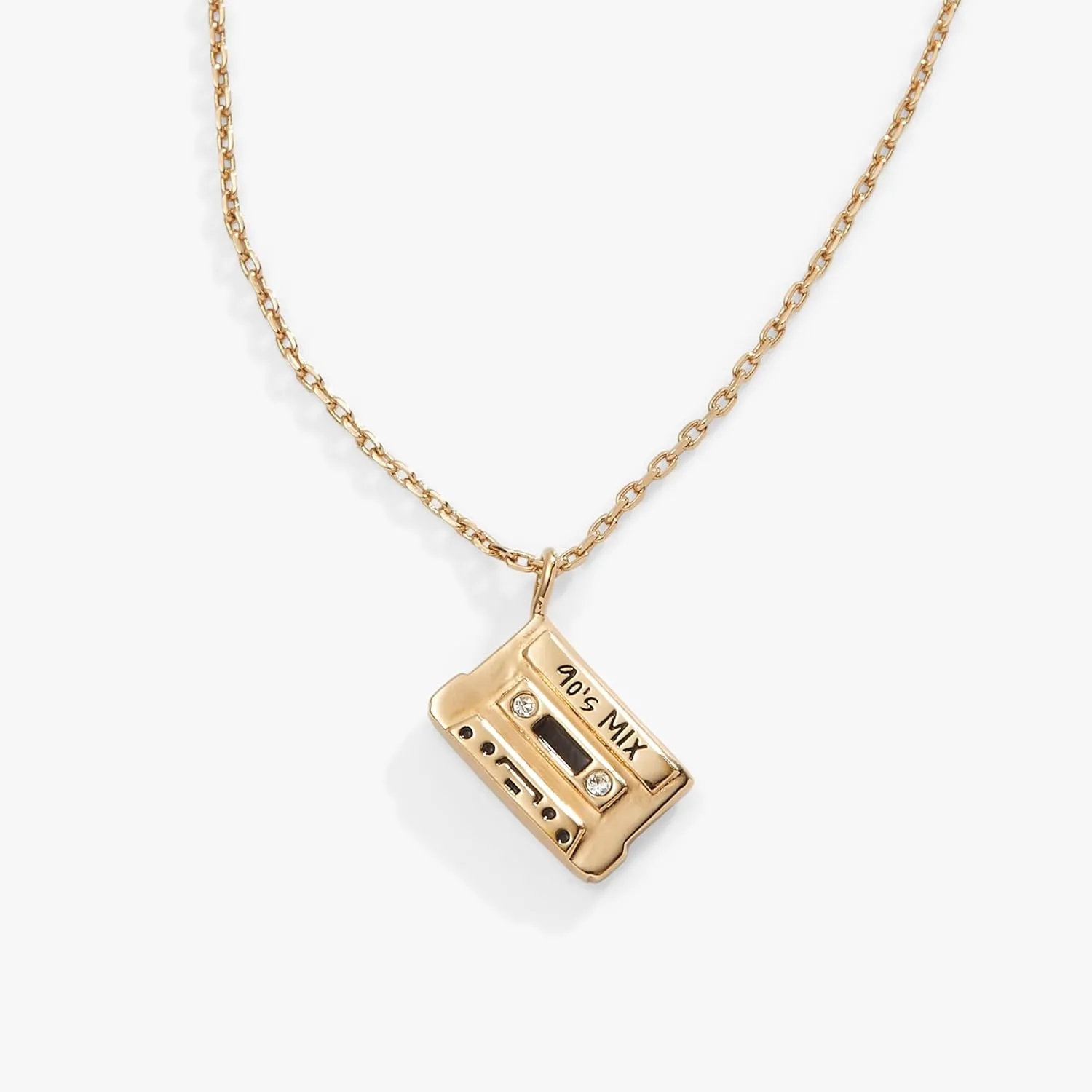 Alex and Ani 90s Nostalgia Cassette Necklace