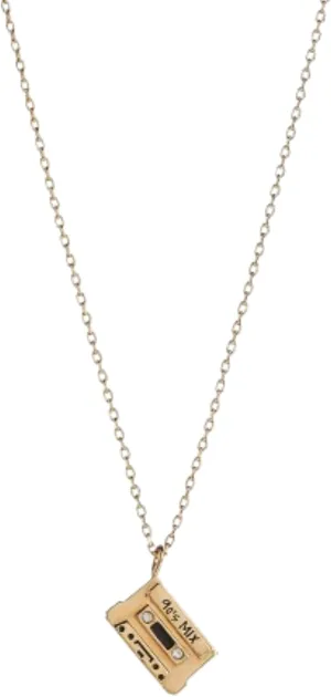 Alex and Ani 90s Nostalgia Cassette Necklace