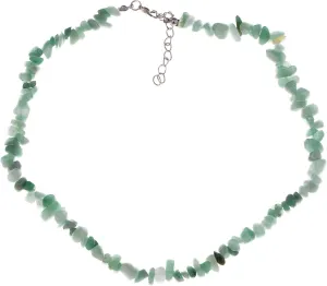 Alilang Natural Stone Irregular Gemstone Beaded Choker Necklace for Women Bohemian Crystal Jewelry