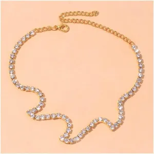 Anklet Fashion Anklet Bracelet for Women Summer Beach Anklet Leg Chain Jewelry Anklet for Women (Metal Color : Gold-Color)