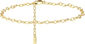 Anklets Women, Anklets for Women Boho Rhombus Chain Anklet Bracelet Sterling Silver Vintage Jewelry for Women