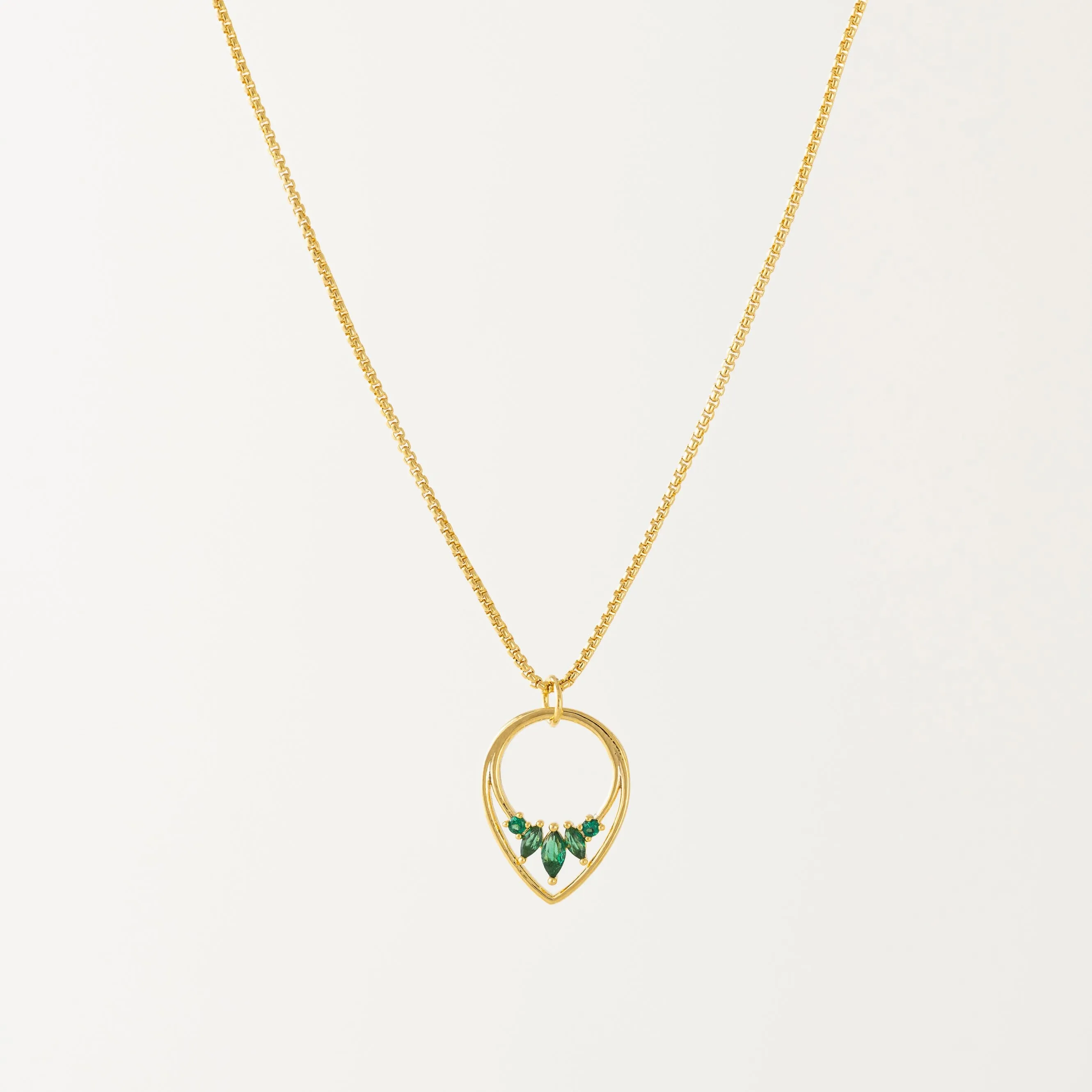Aria Emerald Necklace