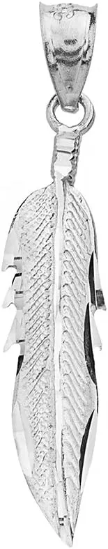 Bohemia Leaf Feather Pendant Necklace