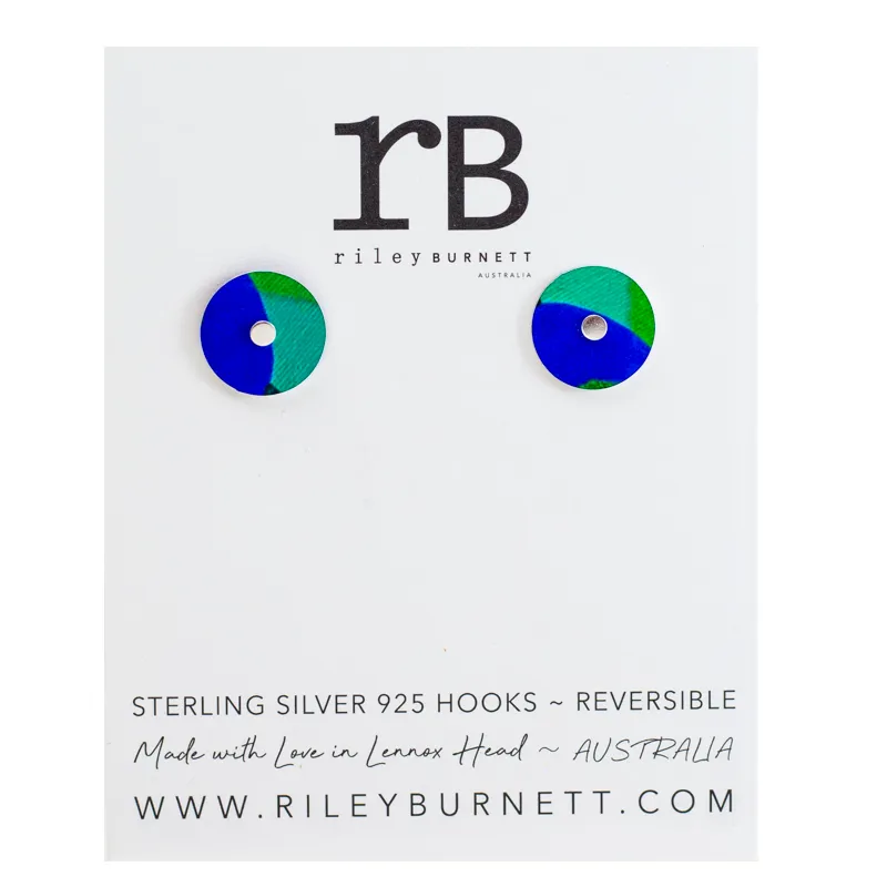 Button Stud Earring