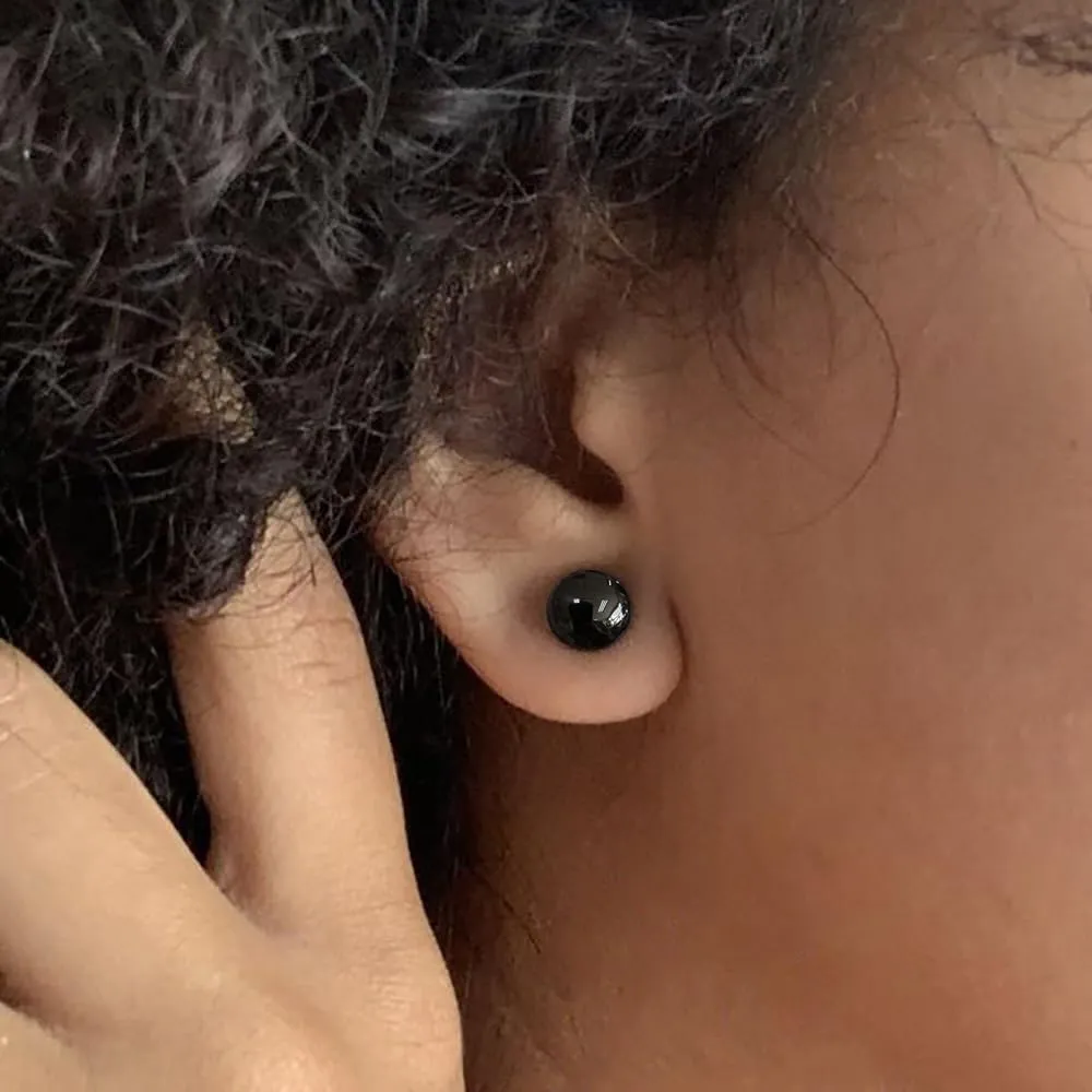 Casvort Unique 0.5mm Increments 14G-00g Comfy Pain-free Single Flare Glass Dead Stretching Plugs, Hypoallergenic Body Piercing Tapers, Pierced Ear Lobe Stretching Kits.