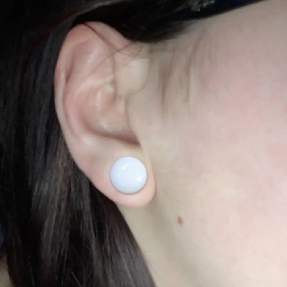 Casvort Unique 0.5mm Increments 14G-00g Comfy Pain-free Single Flare Glass Dead Stretching Plugs, Hypoallergenic Body Piercing Tapers, Pierced Ear Lobe Stretching Kits.