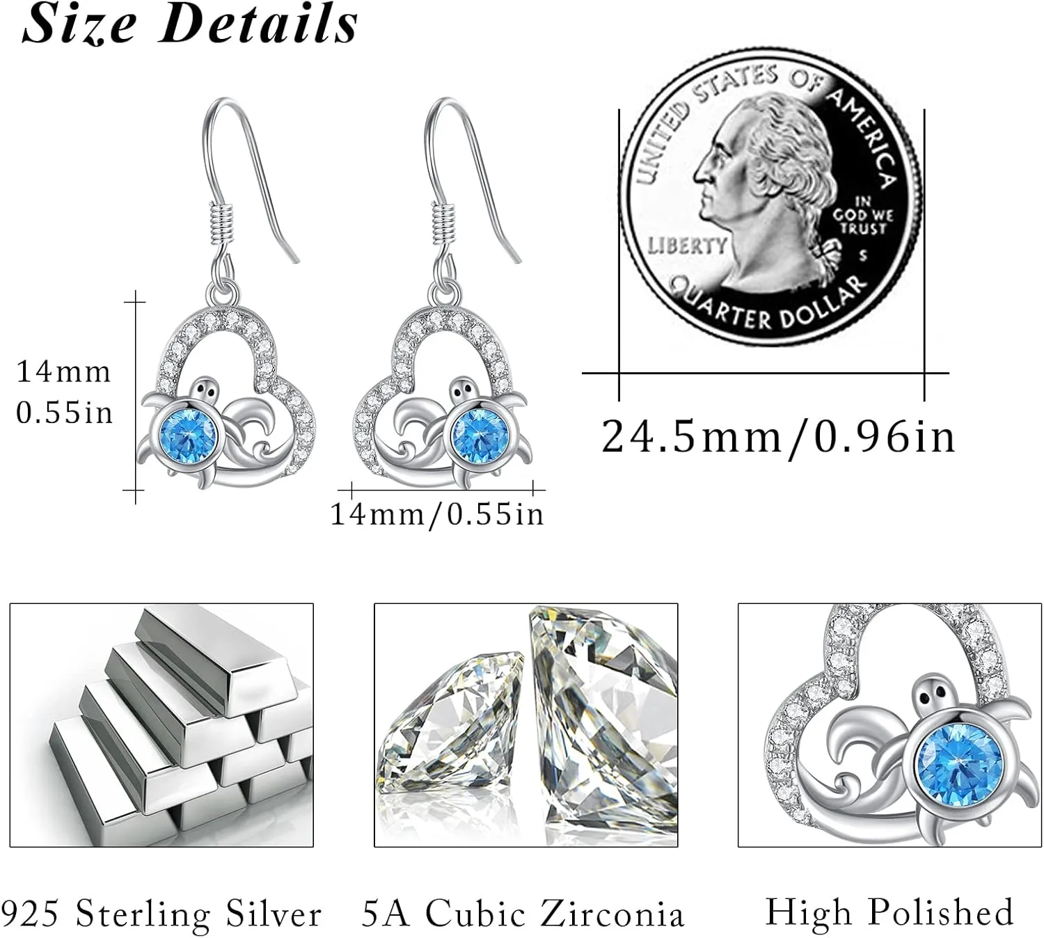 Cat/Butterfly/Evil Eye/Panda/Skull/Celtic Knot Cross Dragonfly Earrings for Women, SILIKEPA 925 Sterling Silver Hook Earrings Hypoallergenic Fine Jewelry Gift