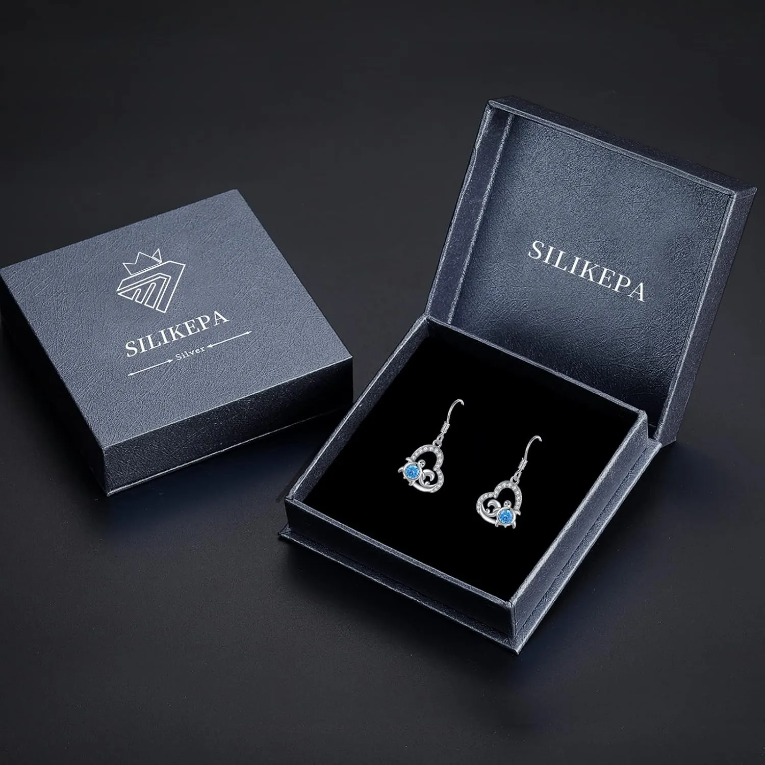 Cat/Butterfly/Evil Eye/Panda/Skull/Celtic Knot Cross Dragonfly Earrings for Women, SILIKEPA 925 Sterling Silver Hook Earrings Hypoallergenic Fine Jewelry Gift