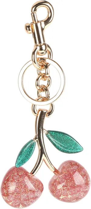 Cherry Keychain Cherry Bag Charms Cute Cherries Charm for Purse Cherries Keychain for Women