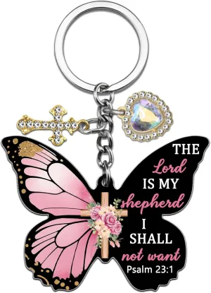 Christian Keychain First Communion Gifts for Girls Women Men Baptism Kids Religious Acrylic Decor Christmas Gift