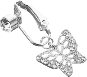 Clip on Belly Button Ring Non Piercing Fake Navel Ring Women's Jewelry Dangle Earring Fashion Accessory