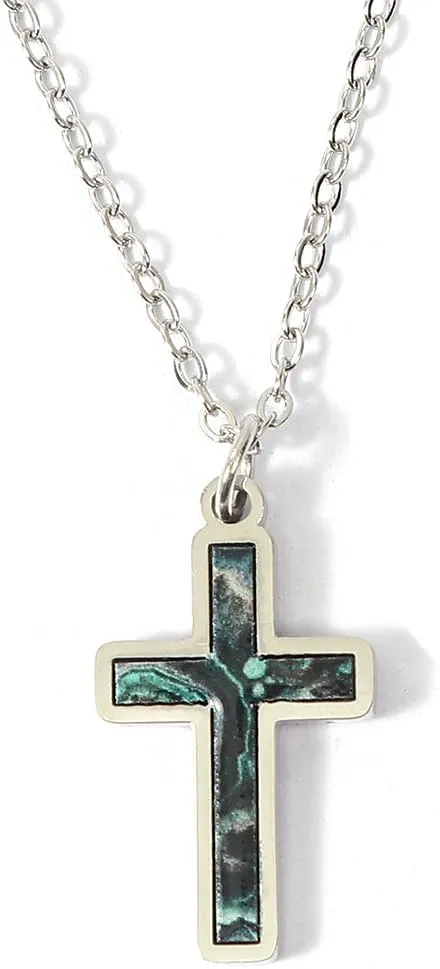 Cross Pendant Necklace for Women Stainless Steel Cross Pendant Dainty Chain Jewelry