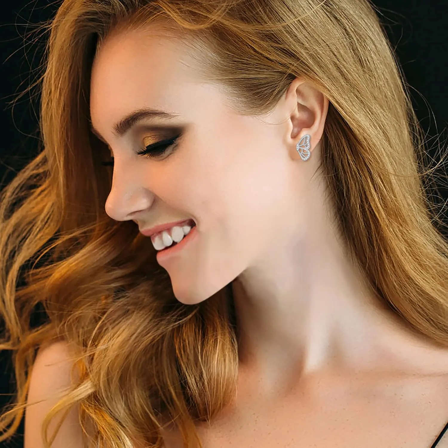 Cute Animal Earrings Capybara/Dragon/Butterfly/Panda/Cat Hoop/Stud/Dangle Drop Earrings for Women 925 Sterling Silver Animal Huggie Hoop Earrings Cute Capybara Jewelry Gifts