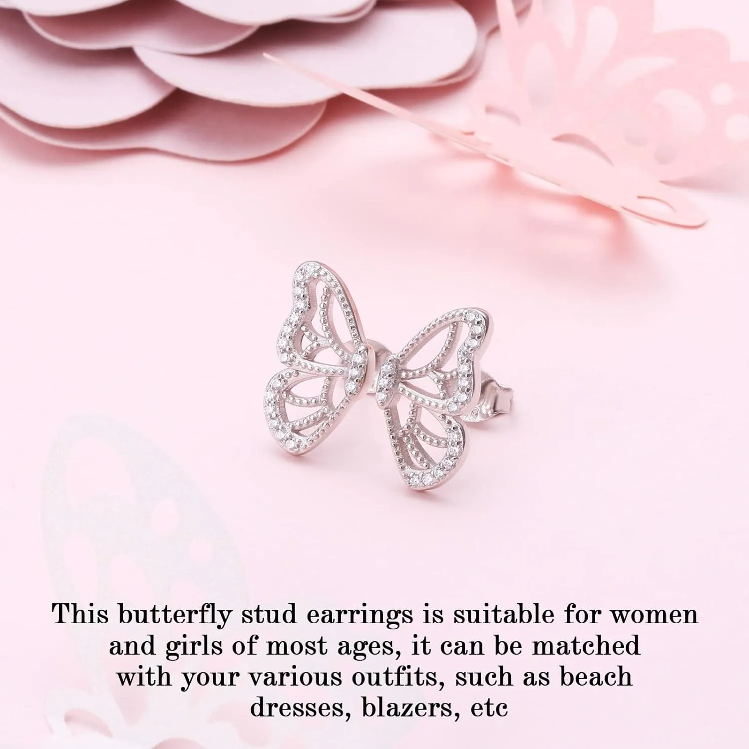 Cute Animal Earrings Capybara/Dragon/Butterfly/Panda/Cat Hoop/Stud/Dangle Drop Earrings for Women 925 Sterling Silver Animal Huggie Hoop Earrings Cute Capybara Jewelry Gifts