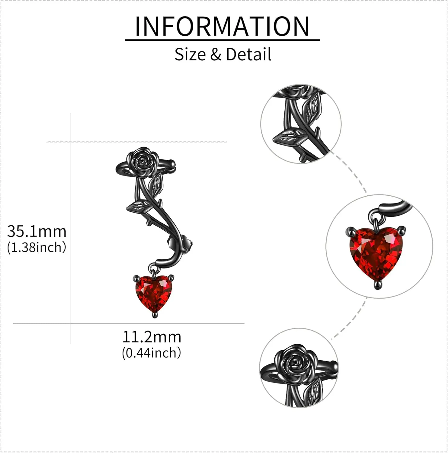Ear Climbers Earrings for Women Sterling Silver Vintage Ear Crawler Earrings Jewelry Gifts for Women