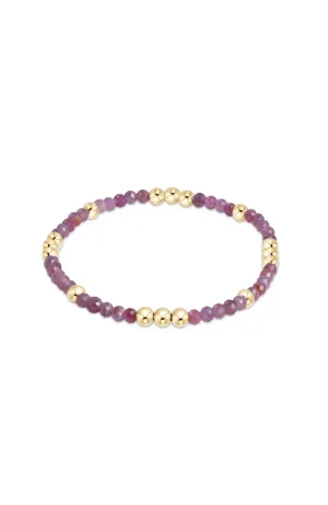 Enewton - Worthy 3mm Ruby Bracelet