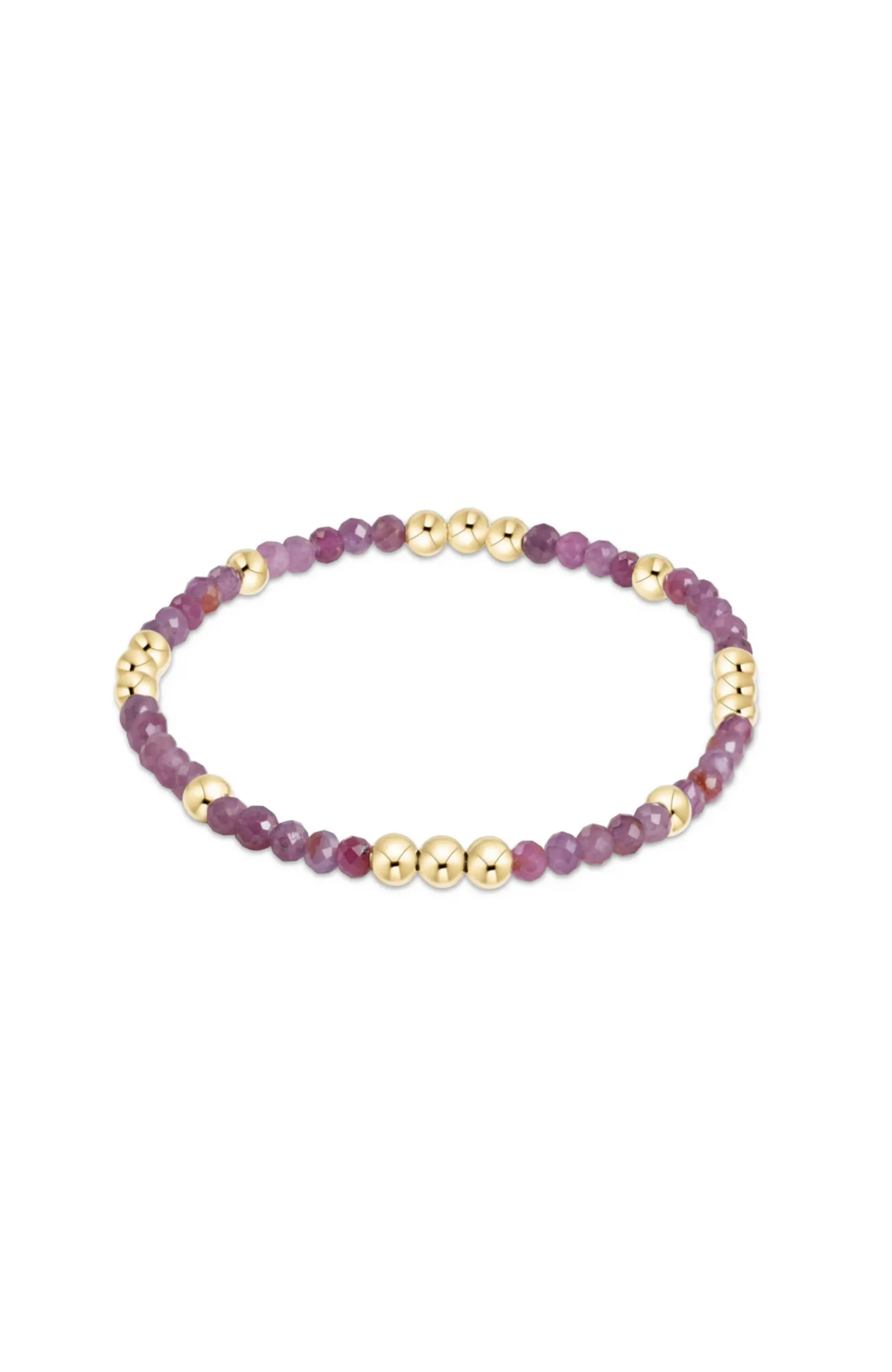 Enewton - Worthy 3mm Ruby Bracelet