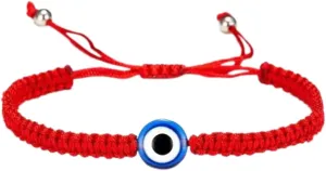 Evil Eye Hand Woven Bracelet for Women Rope Cord Jewelry Charming Weaving Bracelet Luck and Protection Amulet Unique Hand Decoration