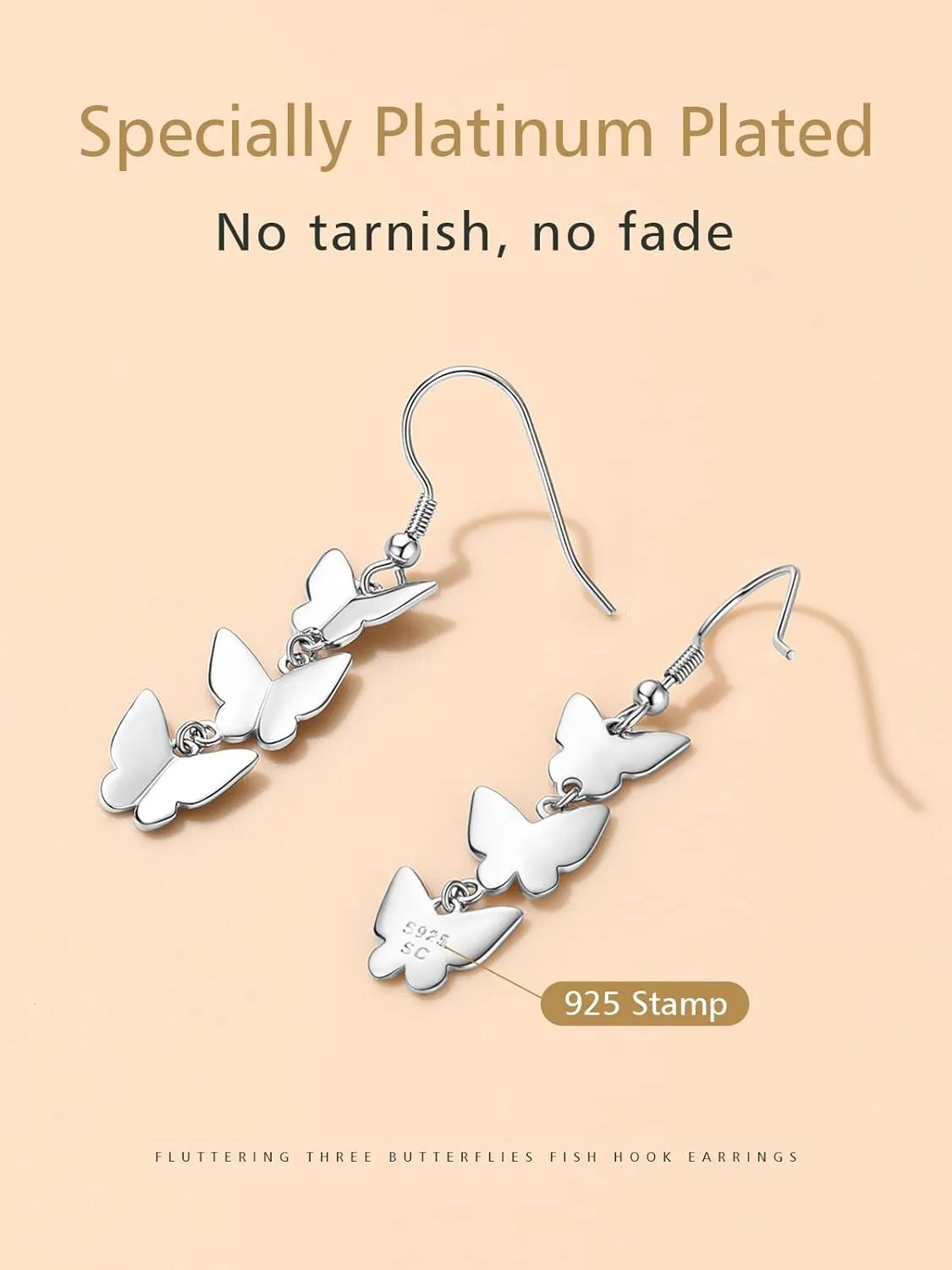 FindChic Hypoallergenic Sterling Silver Small Bar/Dot/Triangle/Butterfly/Lightning Studs Earrings Minimalist Geometric Jewelry Valentine Gifts for Women Men Girls, with Gift Box