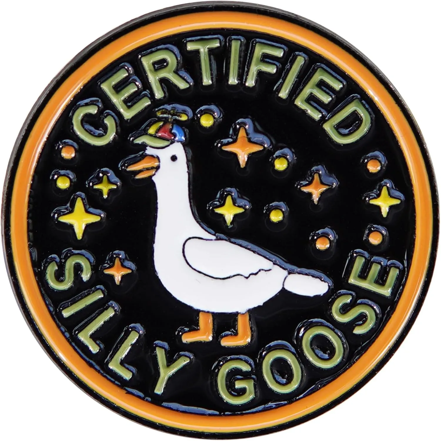 Funny Enamel Pins Cute Goose Pins for Backpack Hat bags Jacket Coat, Novelty Unique Cute button pins Bulk Are a Women and Men Fashion Jewelry Accessories
