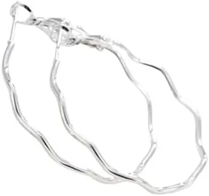 Gold Hoop Earrings for Women 925 sterling silver hoop earrings Dainty 18K Gold Plated Hoop Hypoallergenic Earrings New Large Sterling Silver Hoop Earrings for Women Gifts for Women Girls Teen