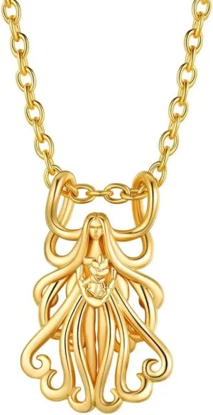 GOLDCHIC JEWELRY Zodiac Constellation Charm Necklace for Women, Gold Horoscope Astrology Pendant Necklaces Birthday Gifts