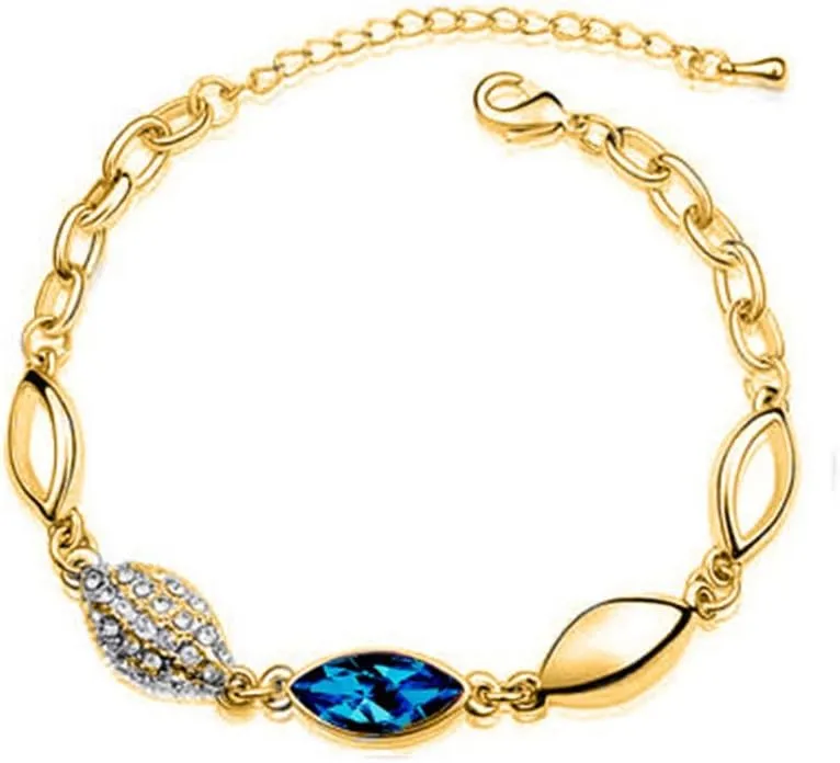 GracesDawn Beautiful Cubic Zirconia with Platinum Plated Chain Necklace Angel Elf Pendant Mosaic Crystal Necklace Bracelet and Earrings Set Necklace 18"