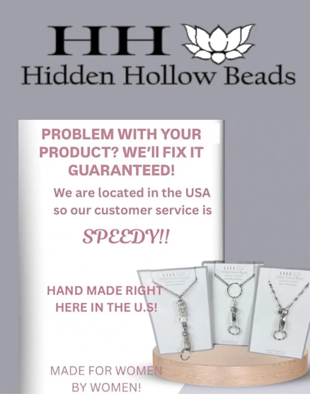Hidden Hollow Beads Howlite Natural White Stone Women's Stretch Beaded Bracelet, Inspirational Message Charm