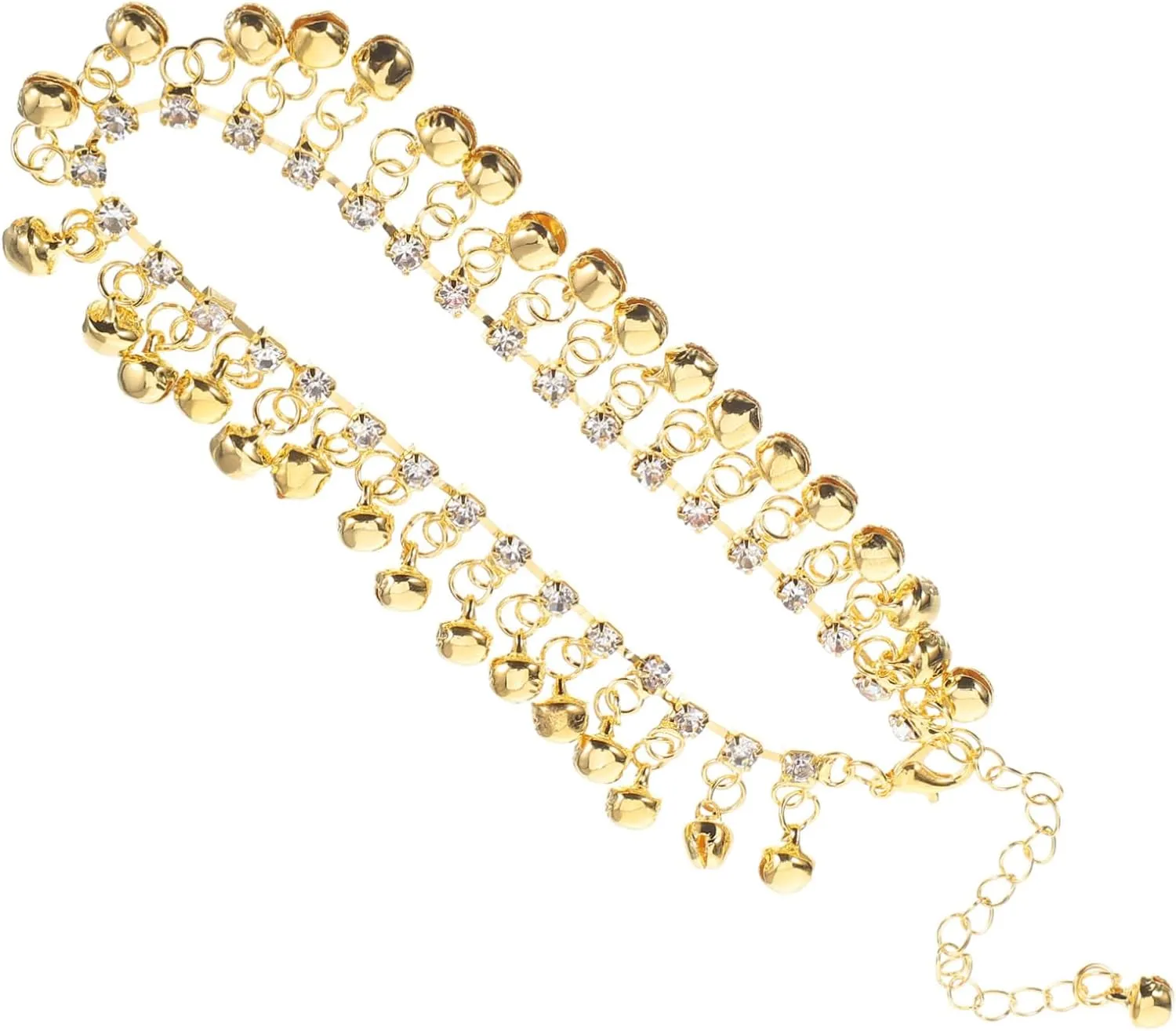 Homoyoyo Boho Anklet Chain Bells Women's Fashion Anklet Decorative Foot Chain Beach Charms Bracelet