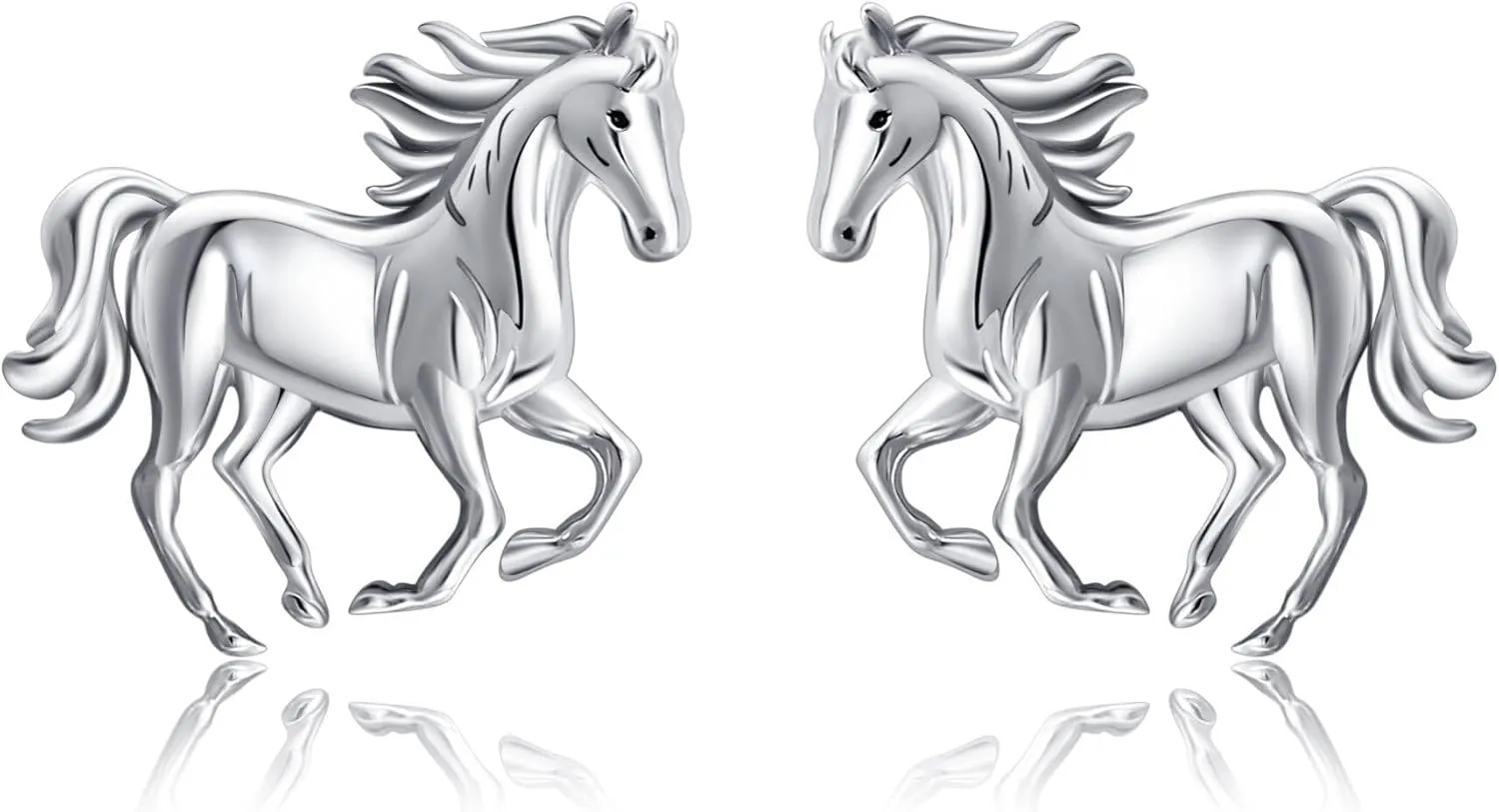 Horse/Owl/Hummingbird/Greyhound/Bunny/Manatee/Therian Earrings 925 Sterling Silver Animal Stud Earrings Jewelry Gifts for Women