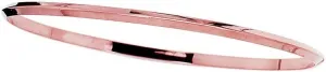 JewelryWeb 14k Rose Gold 2.75mm Shiny Round Stackable Bangle-Bangle Bracelet for Women