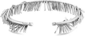 JewelryWeb 925 Sterling Silver Fringe Bangle Bracelet Cuff-Cuff-Bracelet for Women