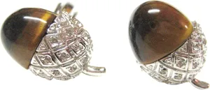 Kiola Designs Shiny Acorn Cufflinks