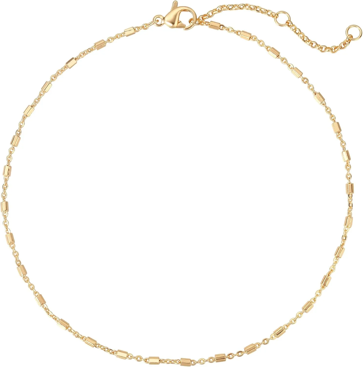 LOYATA Anklet Bracelet 14K Gold Plated Dainty Anklet Chain Waterproof Gold Chain Anklet for Women Cuban Beach Anklet Jewelry Gifts for Women