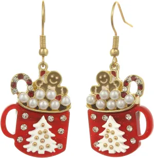 Madison Tyler Christmas Earrings for Women | Santa Claus | Snowmen | Christmas Trees | Christmas Stockings | Gingerbread Men | Jingle Bells | Christmas Jewelry | Christmas Earring Gifts for Women