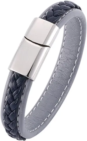 Men Bracelet Leather, Funny Bracelets Simple Leather Bracelet Mens Wrist Bracelets