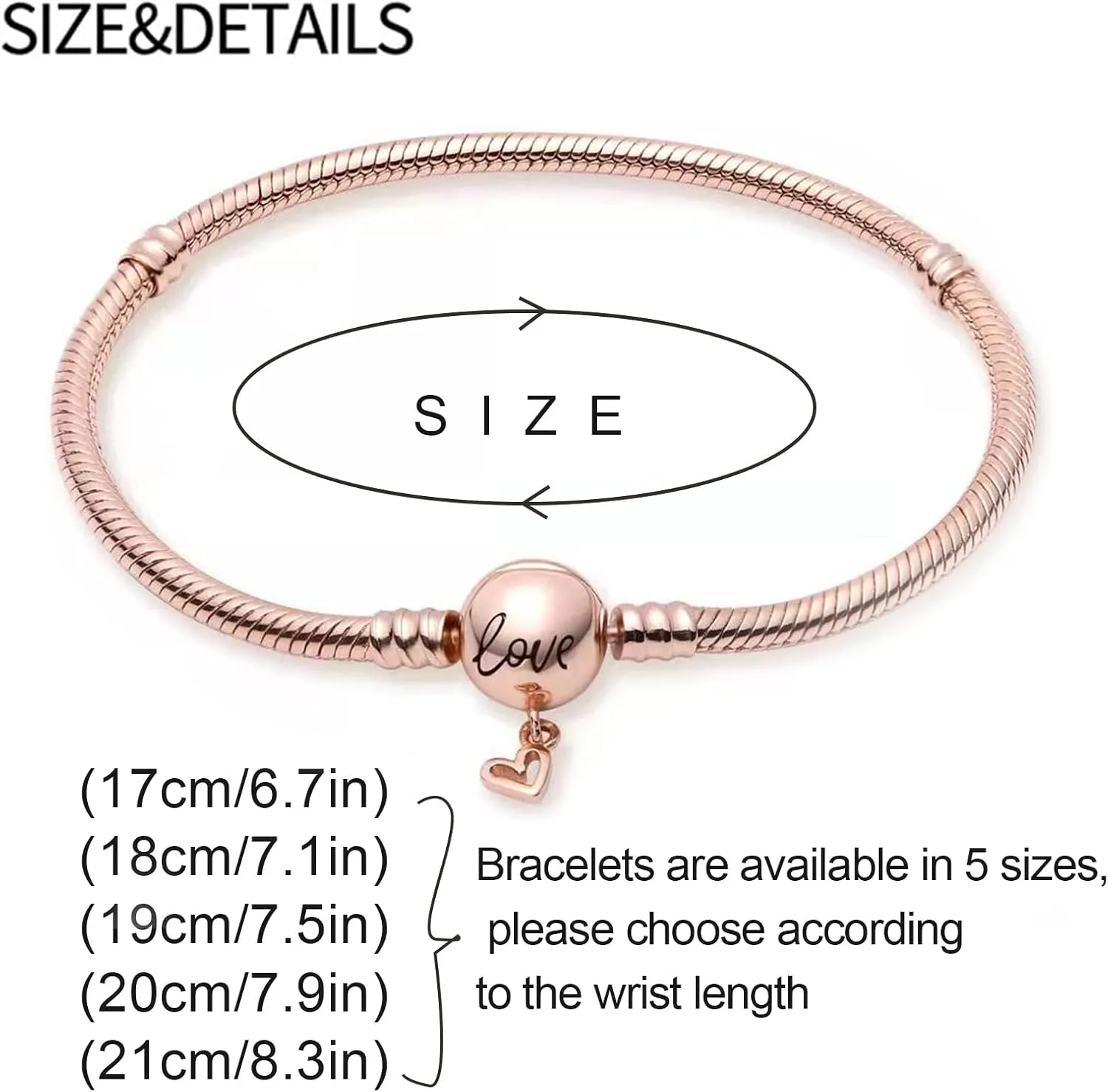 MICOO 925 Sterling Silver Snake Chain Butterfly Charms Bracelet, Evil Eye Bracelet with 5A Cubic Zirconia Bracelets for Women Birthday Gifts