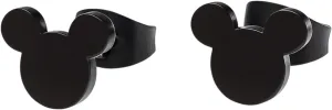 Mini Mouse Stud Earrings for women in black hypoallergenic earrings with push back