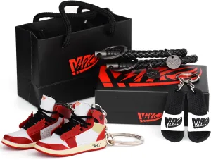 MPK 3D Sneaker Keychain for Men & Women retro in beautiful package Boyfriend and Girlfriend Perfect Valentine's Day Gift
