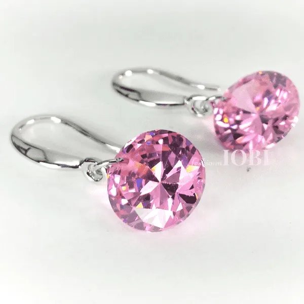 Naked IOBI Crystals Drill Earrings - The Exotic Collection for Women | Special Occasion, Bridal, Wedding, Evening, Birthday, Holiday"