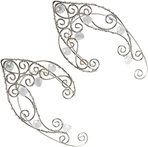 Non Piercing Earring Cuffs for Women Fairy Jewelry Wrap Earrings Pearl Accessories