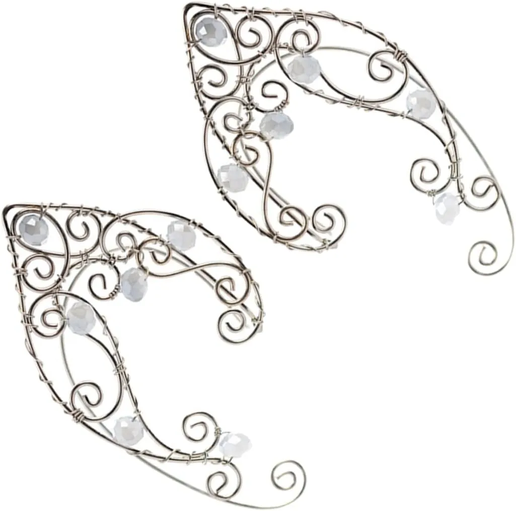 Non Piercing Earring Cuffs for Women Fairy Jewelry Wrap Earrings Pearl Accessories