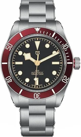 Pagani Design BB58 Men's Watch Luxury Men's Automatic Watch NH35 Calibre Blue Crystal Stainless Steel Luminous Selfwinding 100M Water Resistant Diving Watch.