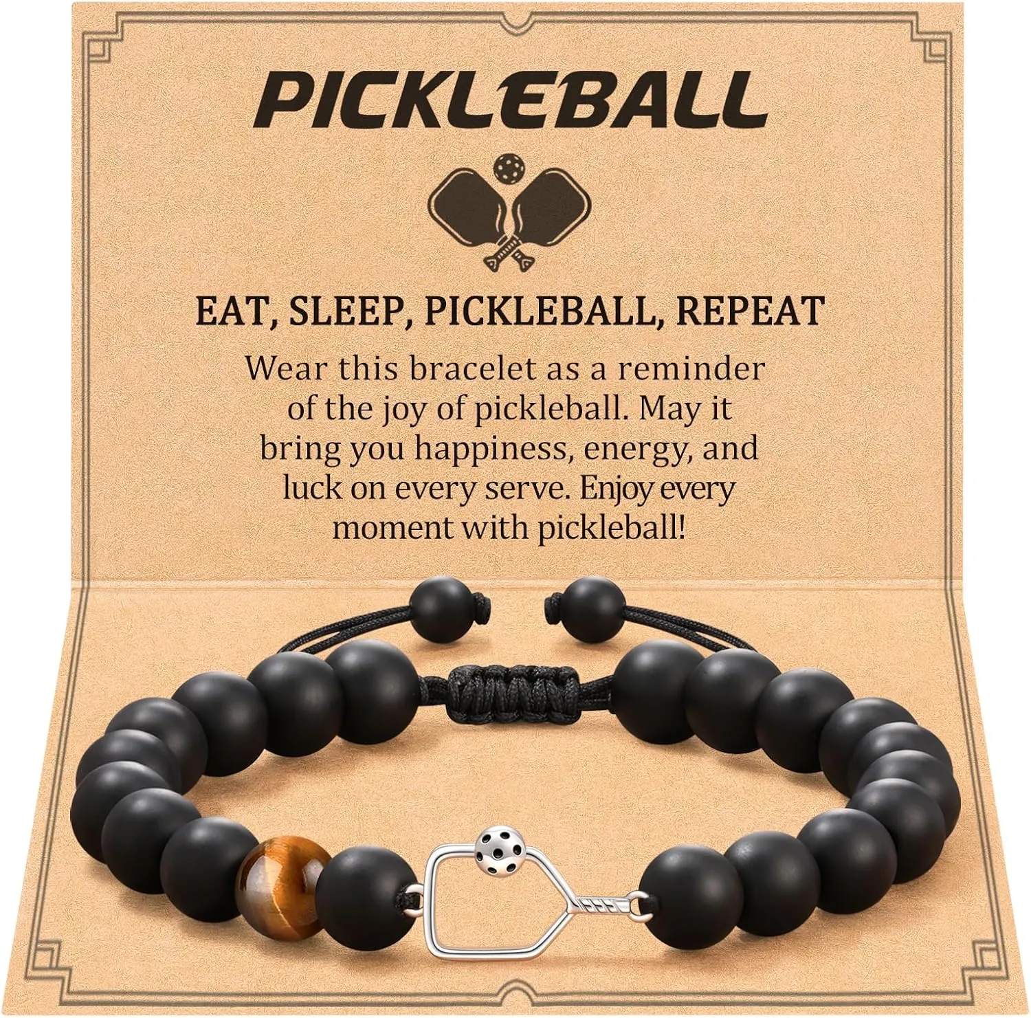 Pickleball Bracelet Gifts for Pickleball Lovers Women Men