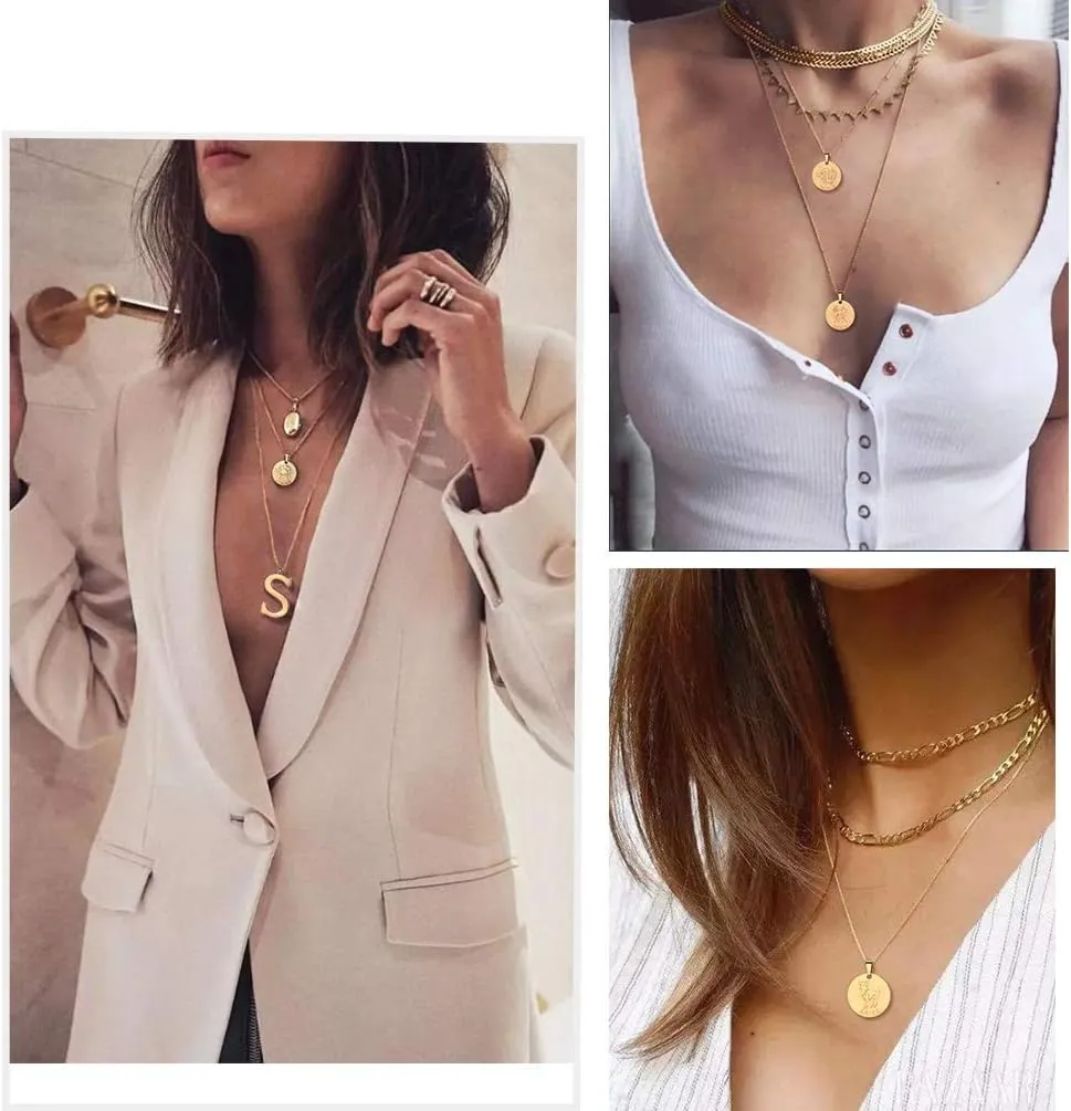 PROSTEEL Stainless Steel Zodiac Star Sign Constellation Horoscope Pendant Necklace Idea Men Women